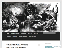 Tablet Screenshot of metalsquadron.com